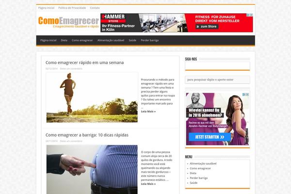 Tema theme site design template sample