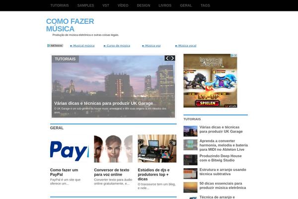 Hotnews theme site design template sample