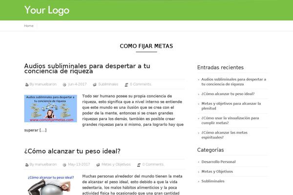 comofijarmetas.com site used Business Directory