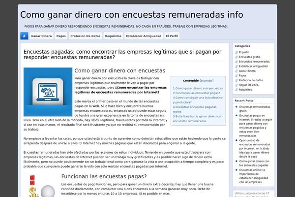 Suffusion theme site design template sample