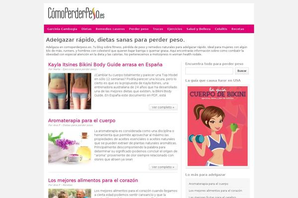 Orbital theme site design template sample
