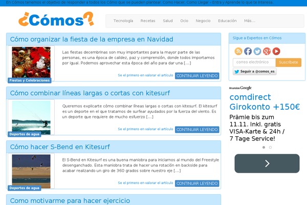 Site using Superfish Menus plugin