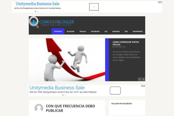 Techcompass theme site design template sample
