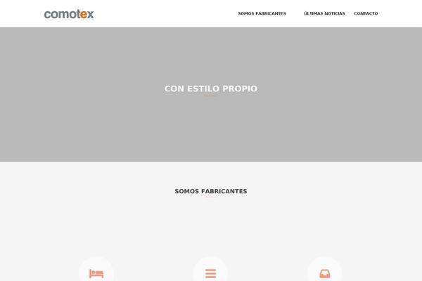 Vega theme site design template sample