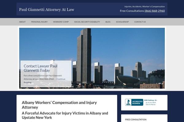 Outreach Pro theme site design template sample