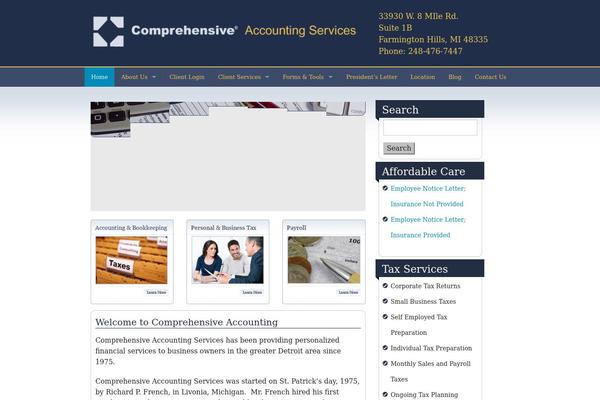 compacctg.com site used Comp-found