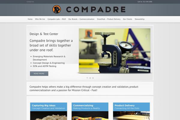 Modular theme site design template sample