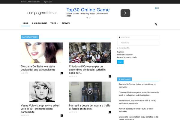 Site using BuddyPress plugin