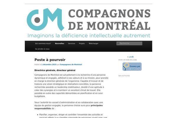 compagnonsdemtl.com site used Avada-7.6