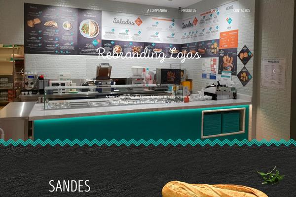 companhiadassandes.pt site used Companhia