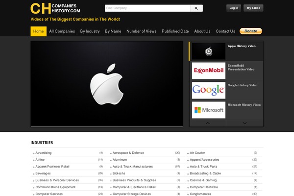 deTube theme site design template sample