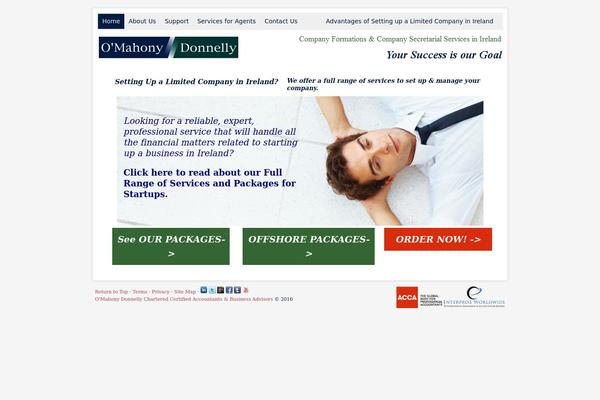 Prose theme site design template sample