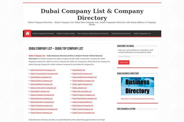 sahifaOld theme websites examples