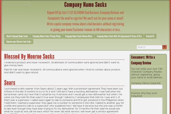 Newsphere theme site design template sample