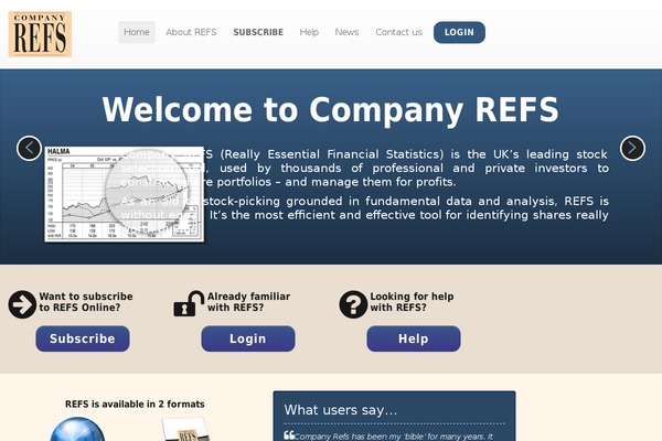 companyrefs.co site used Shaper_helix_ii