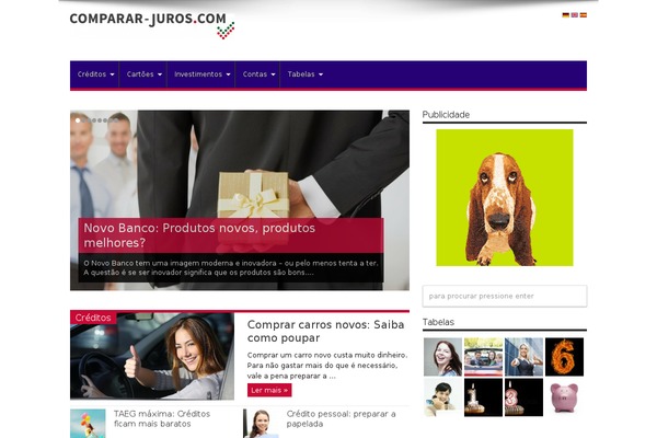 Jarida theme site design template sample