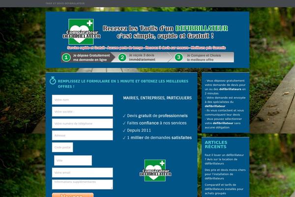 InStyle theme site design template sample