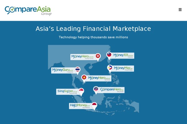 compareasiagroup.com site used Hyphen