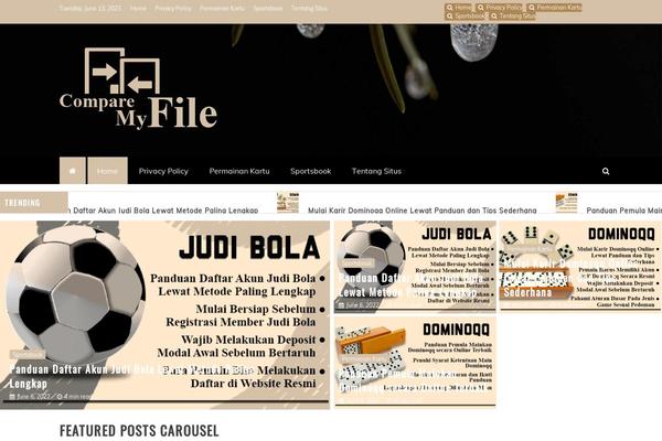 comparemyfiles.com site used Refined Blocks