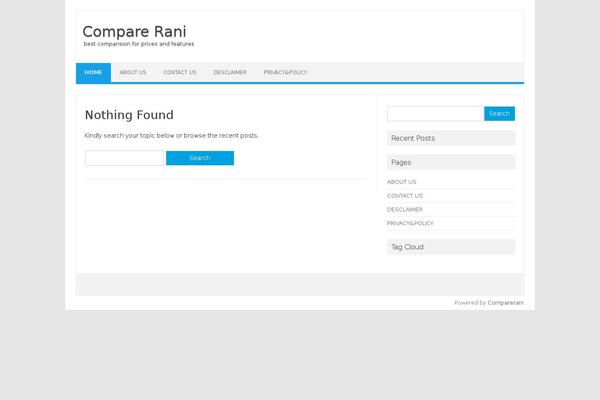 Iconic One theme site design template sample