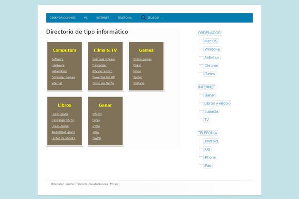 Maxwell theme site design template sample