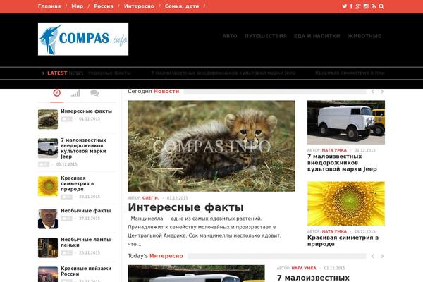 Falcon theme site design template sample