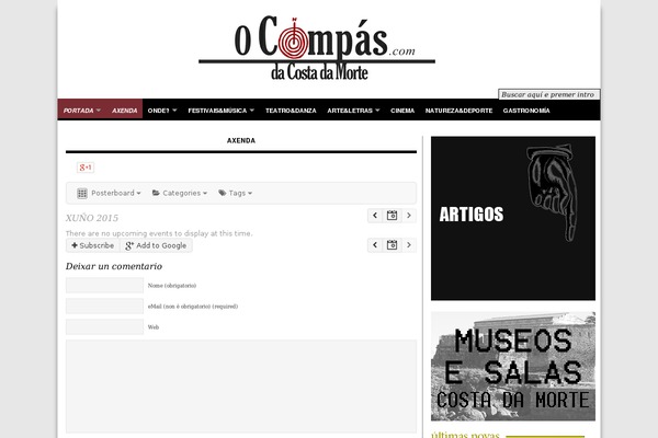 compasdacosta.com site used Structure Free