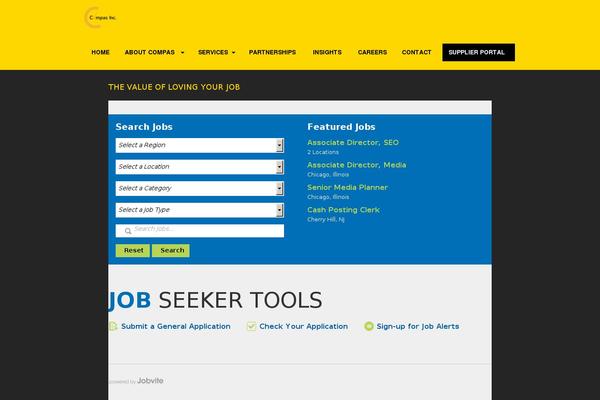 compasrecruiter.com site used Compas-online