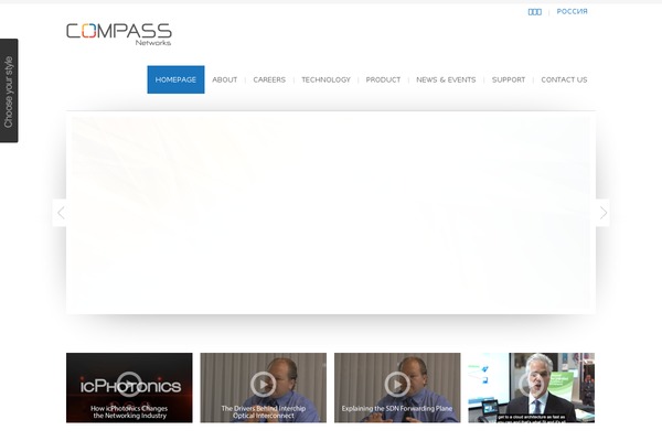 Bigbang theme site design template sample