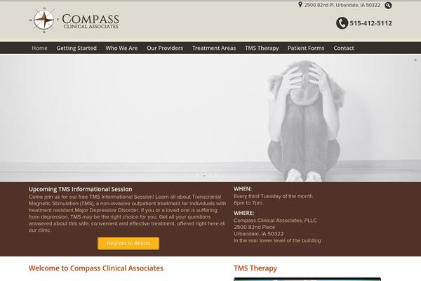 Compass theme site design template sample
