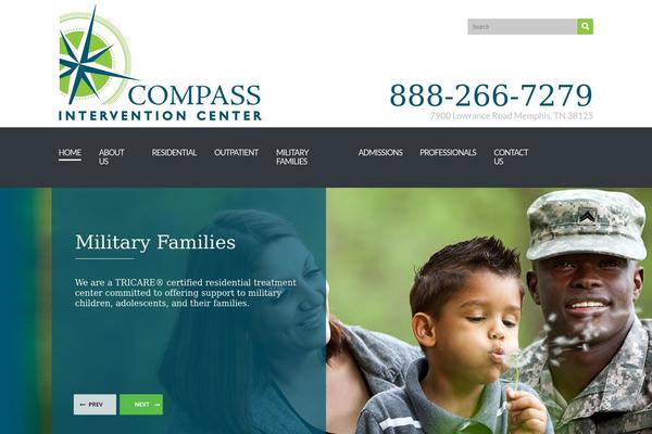 Compass theme site design template sample