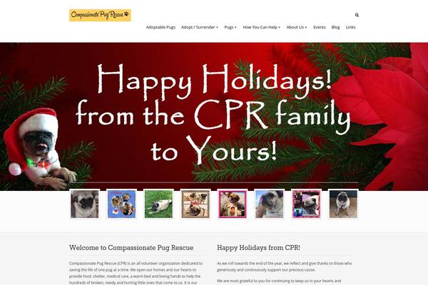 Site using Petfinder Listings plugin