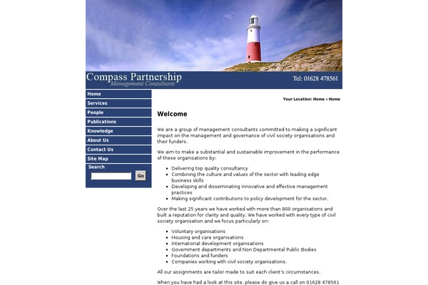Compass theme site design template sample