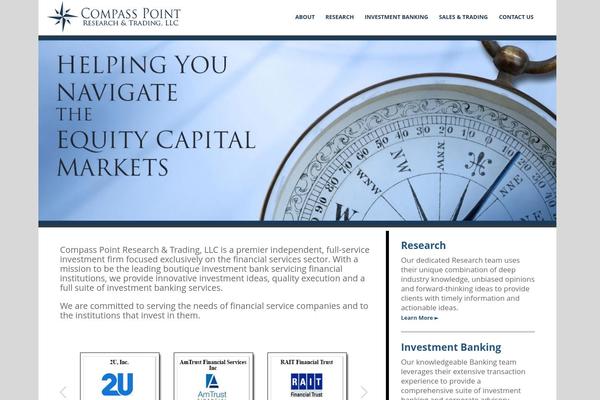 Jupiter theme site design template sample