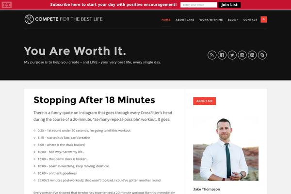 competeforthebestlife.com site used Coast