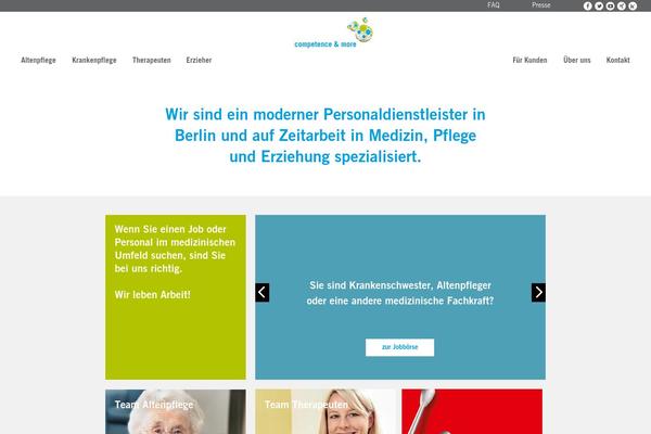 Jobroller theme site design template sample