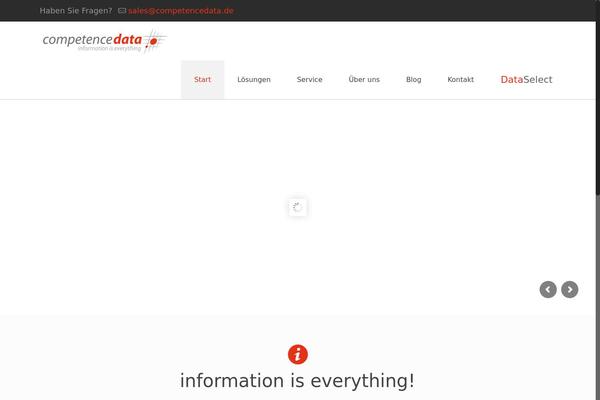 BeTheme Child theme site design template sample