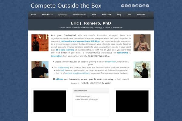 Akita theme site design template sample