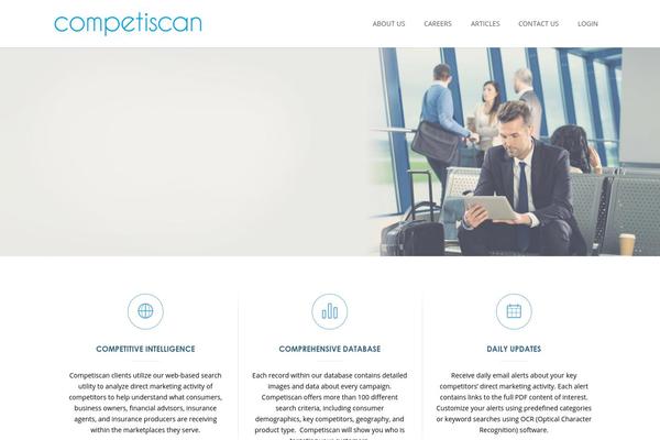 Durus theme site design template sample