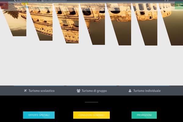 GoTravel theme site design template sample