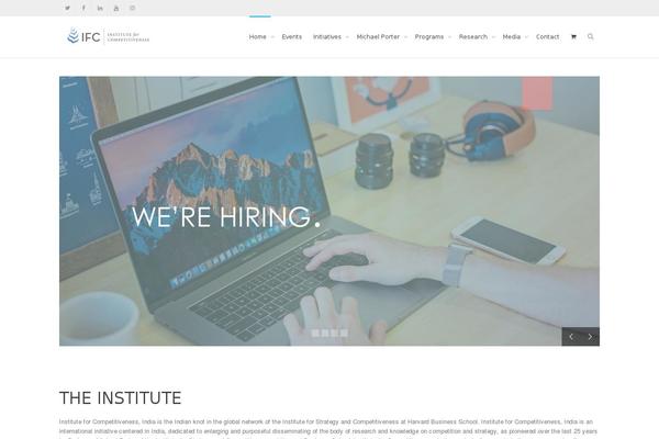 KLEO Child theme site design template sample