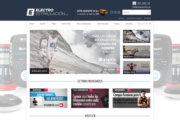 Abundance theme site design template sample
