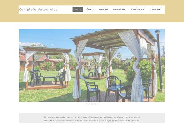 Hoteliour theme site design template sample