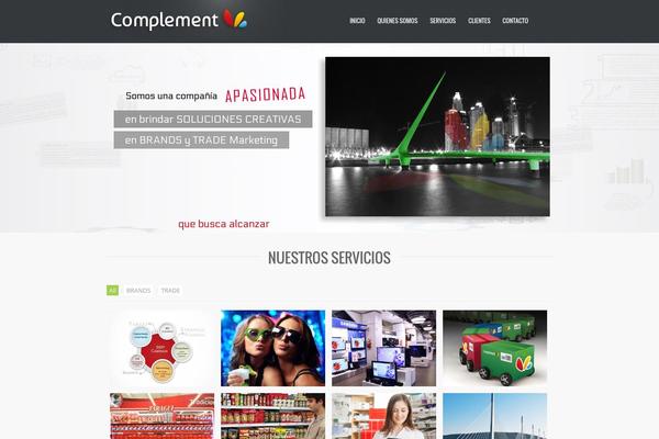 Creativo theme site design template sample