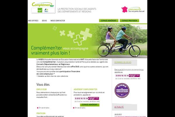 Site using Len Slider plugin