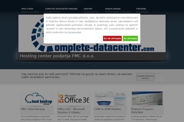 Proton theme site design template sample