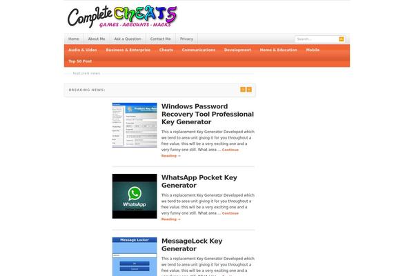 Resizable theme site design template sample