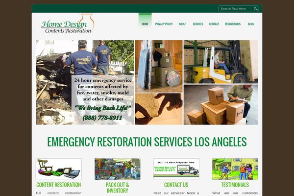D5 CORPORATE LITE theme site design template sample