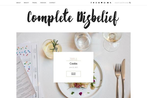 Rosemary theme site design template sample