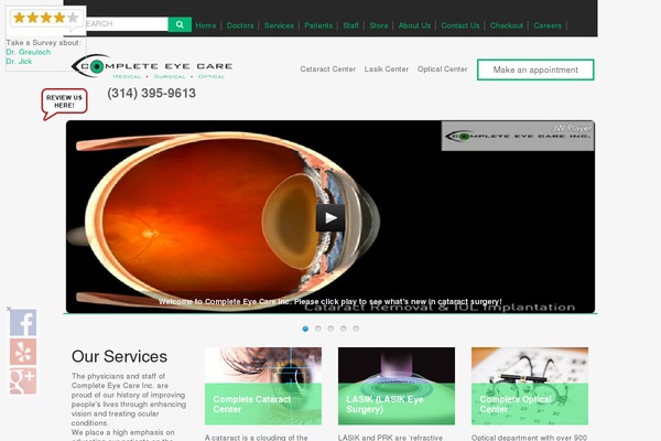completeeyecarestl.com site used Wp_medi5-v1.0